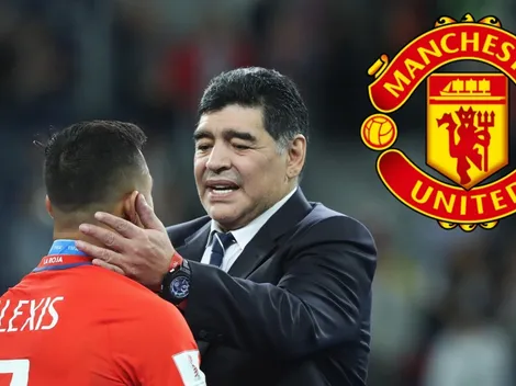 Maradona: "Si Manchester United necesita un DT, soy el indicado"