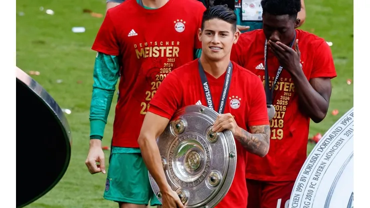 James Rodríguez pide salir del Bayern Múnich y regresa al Real Madrid