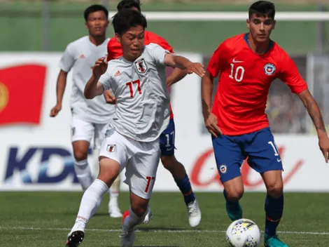 Ante Japón, Chile recibe su mayor goleada en el Torneo Esperanzas de Toulon
