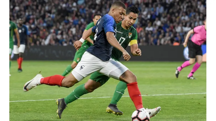 Francia vs Bolivia, amistoso