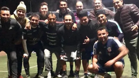 La pichanga de Arturo Vidal quedó inmortalizada en redes sociales