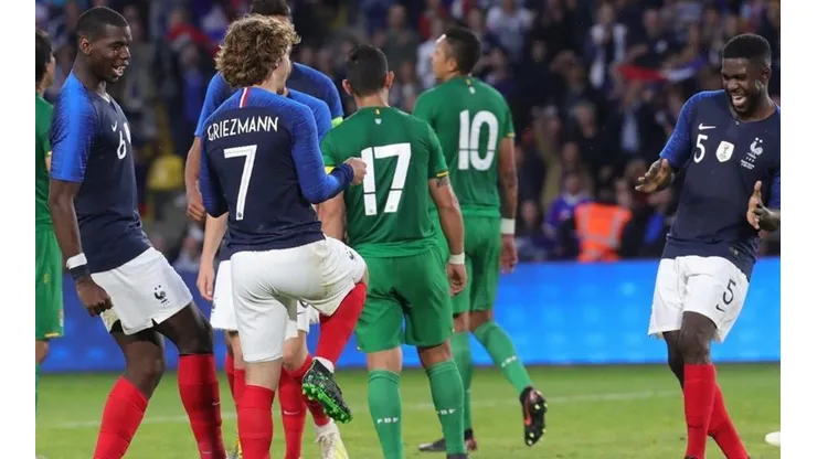 Griezmann estrena nueva celebración y emula el baile de Anuel AA