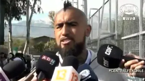 Arturo Vidal expresó su molestia por la chimuchina que rodea la Roja
