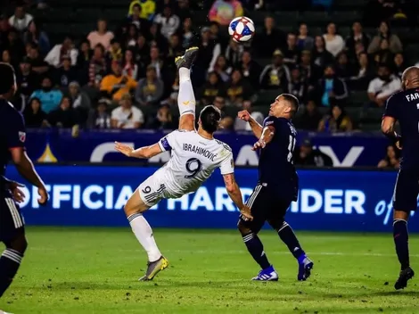 Ibrahimovic se manda feroz golazo de chilena en la derrota del LA Galaxy