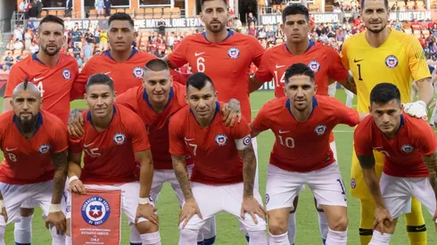 La Roja en el amistoso contra Estados Unidos.