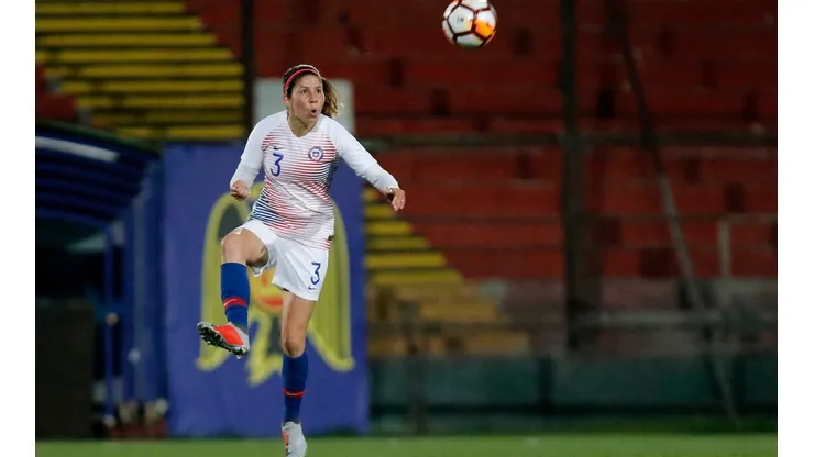 Carla Guerrero ha sido titular en todo el proceso de la selección chilena femenina