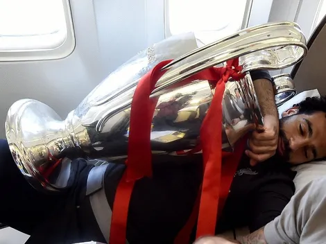 Mohamed Salah duerme feliz con La Orejona