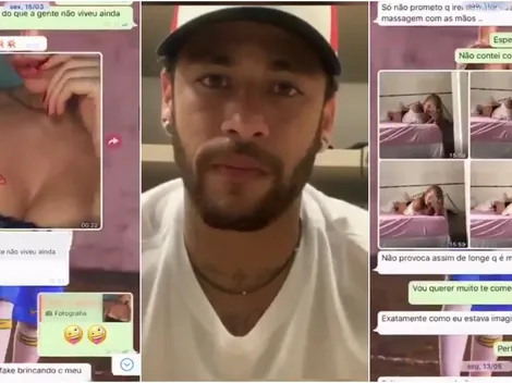 Neymar se defiende y revela mensajes y fotos de Whatsapp de la mujer que lo acusa de violación