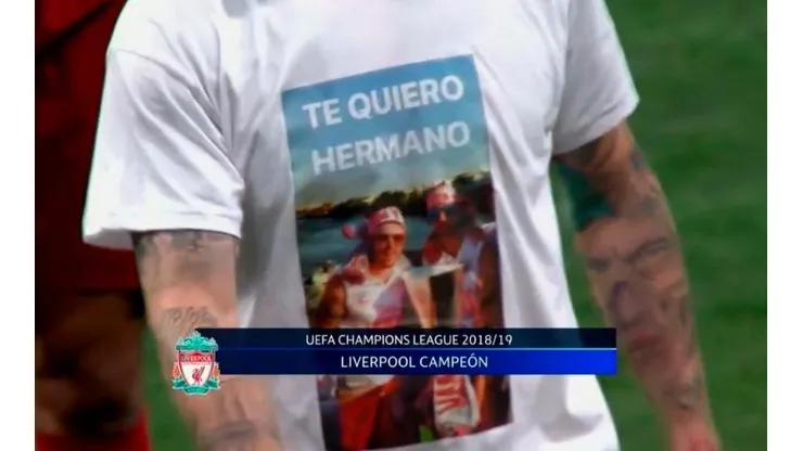 Moreno le rinde hermoso homenaje a Reyes en la Champions