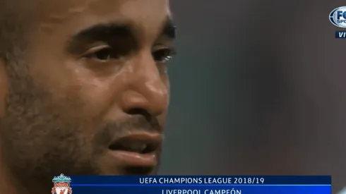 El desconsolado llanto de Moura tras perder la final de la Champions League