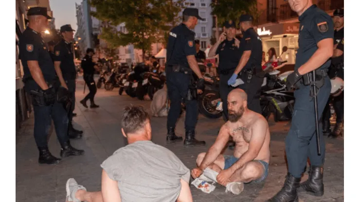 Cinco hinchas Spurs fueron detenidos
