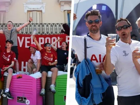 Video | La previa de los hinchas del Liverpool y Tottenham en Madrid