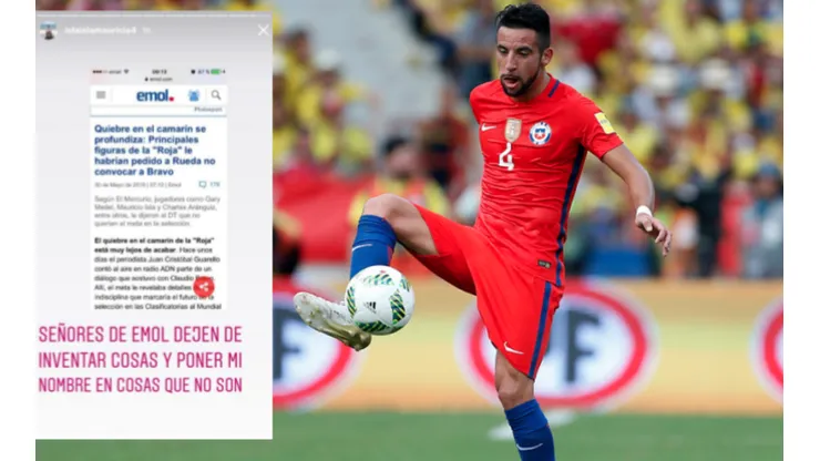 Mauricio Isla niega haberle bajado el dedo a Claudio Bravo: "Dejen de inventar cosas"