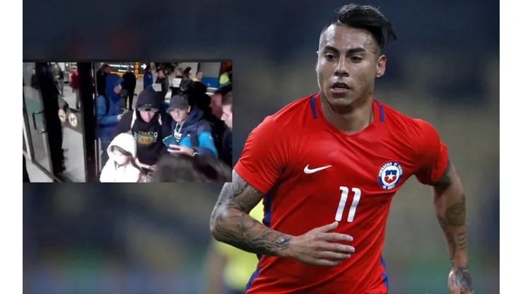 Eduardo Vargas llega a Chile para defender a la Roja después de un año