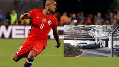 Arturo Vidal llega a Chile en silencio y pronto se pondrá a las órdenes de Rueda
