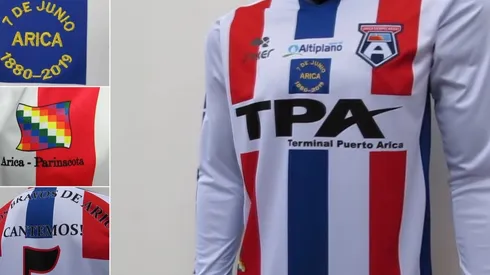 La bella camiseta del Bravo de Arica