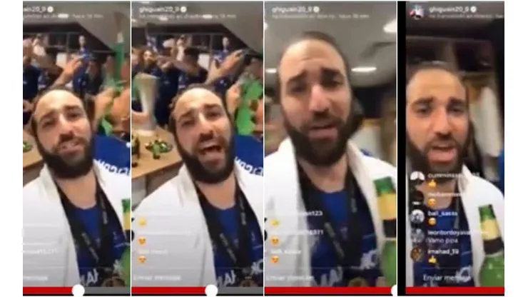 Se pasó nomás el Pipa Higuaín