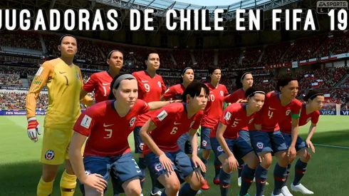 Conoce los nombres falsos de las jugadoras chilenas en FIFA 19