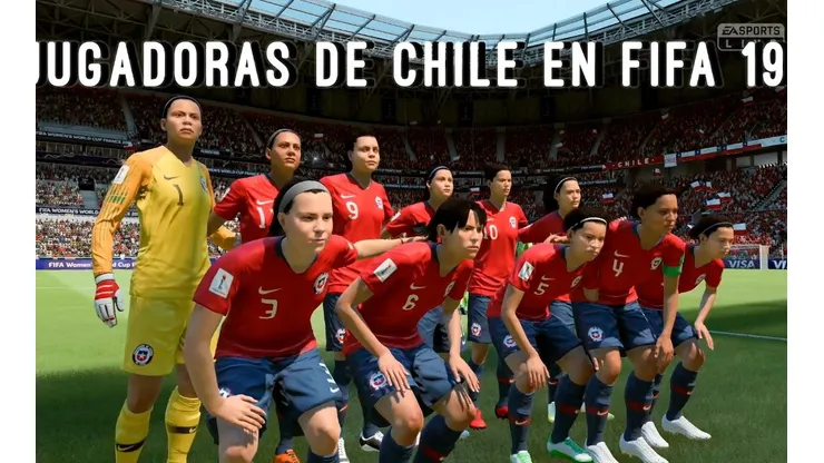 Conoce los nombres falsos de las jugadoras chilenas en FIFA 19