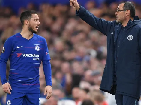Sarri: "Hazard se me aburre en los entrenamientos"