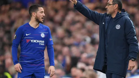 Sarri revela un secreto de Eden Hazard.