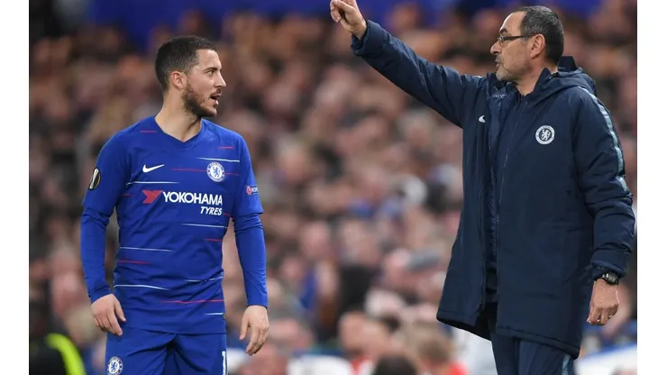 Sarri revela un secreto de Eden Hazard.