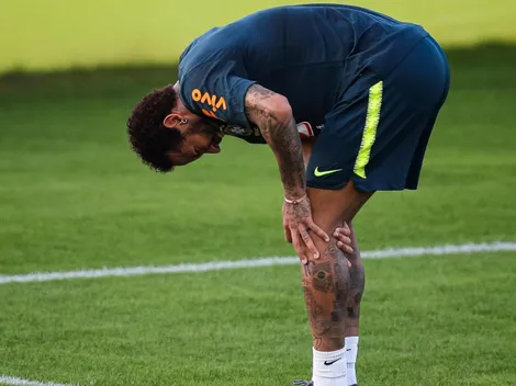 Todo mal para Neymar: Abandona entrenamiento y no será capitán de Brasil