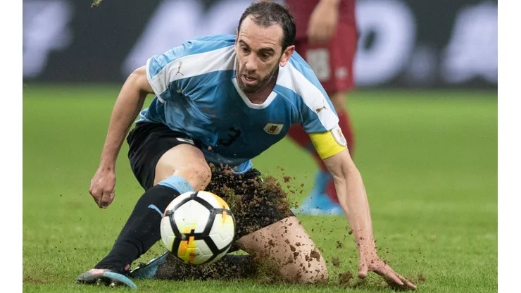 Diego Godin, rival de Chile en Copa América