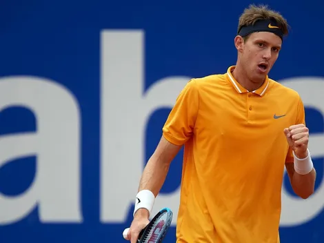 Jarry gana el primer set ante Del Potro en 29 minutos