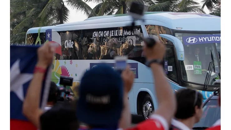 La Roja casi un mes en Brasil hace cinco años, para la Copa del Mundo