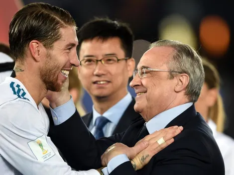 Florentino Pérez confirma que Sergio Ramos tiene una jugosa oferta de China