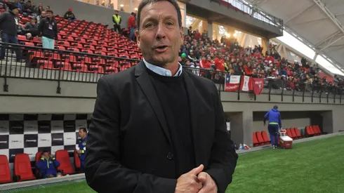 Fernando Díaz dirigiendo a Unión Española