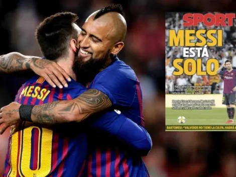 ¿Y el King? Sport asegura que Messi está solo en Barcelona