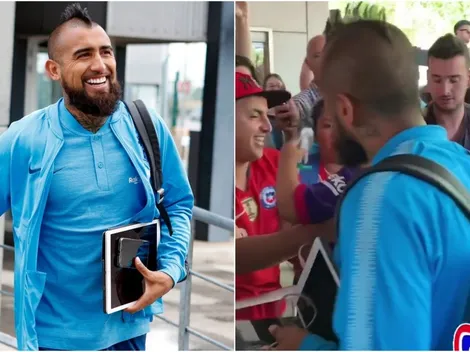 Arturolocura en Sevilla: Vidal viaja a jugar la Copa del Rey y los hinchas le dedican un Cehacheí