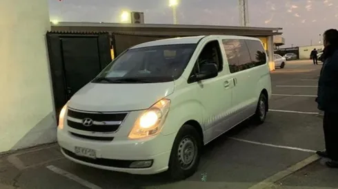 Bus de Colo Colo queda en panne