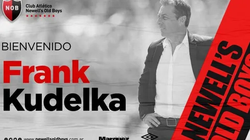 Frank kudelka es el nuevo DT de Newell's Old Boys