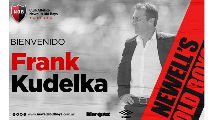 Frank kudelka es el nuevo DT de Newell's Old Boys