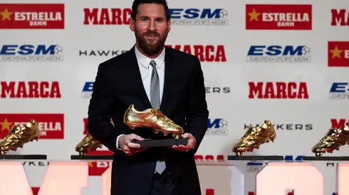 Lionel Messi gana su sexta Bota de Oro en su carrera