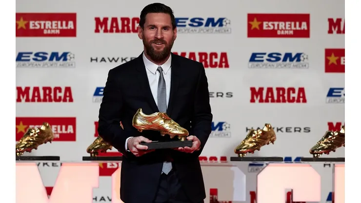 Lionel Messi gana su sexta Bota de Oro en su carrera