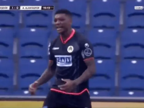 Junior Fernandes marca un golazo de cabeza en Turquía