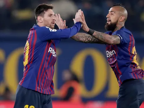 Messi le tira flores a Vidal: "Es un grandísimo jugador. Estamos encantados"