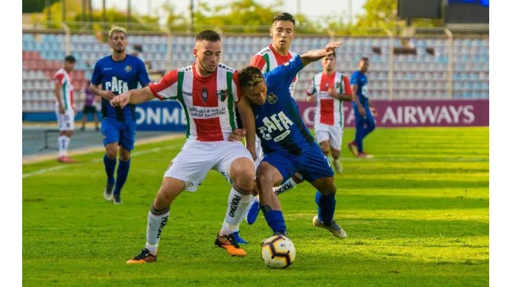 Palestino ante Zulia.