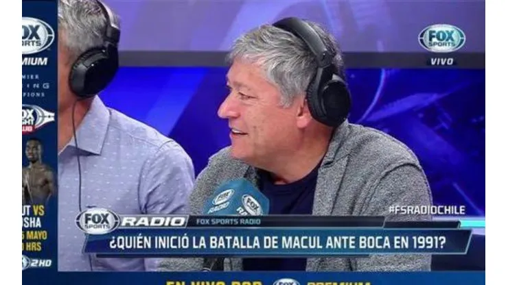 Yañez mientras hacía su "confesión"