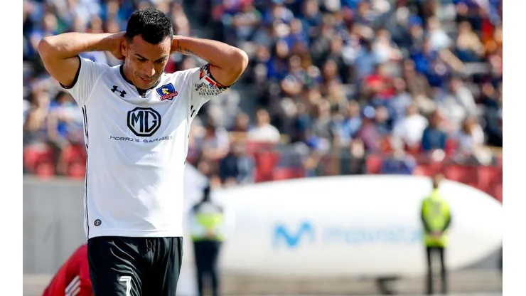Paredes cuando salió lesionado del Superclásico