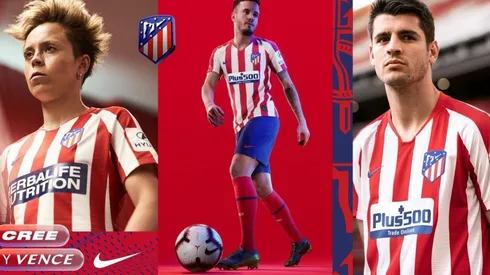 Atlético Madrid presenta su nueva camiseta con Morata de figura