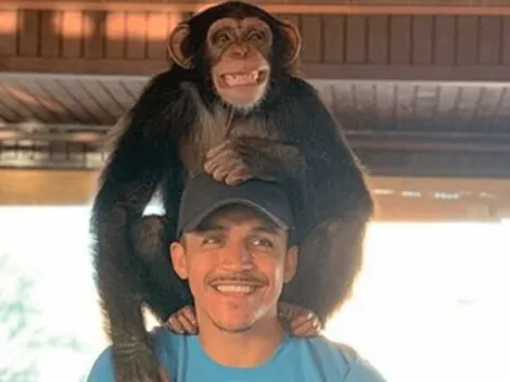 El emotivo mensaje de Alexis Sánchez junto a un mono