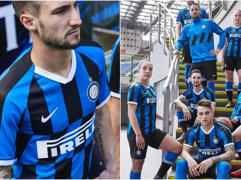 Inter de Milán revela su nueva camiseta con líneas diagonales y efecto 3D