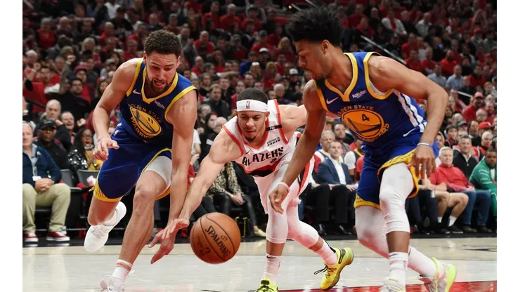 Los Warriors vencen a los Trail Blazers y son los campeones de la Conferencia Oeste