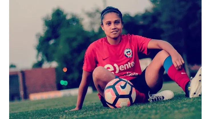 Fernanda Pinilla en la selección chilena