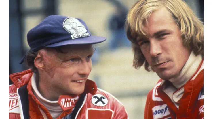 Lauda (izquierda) marcó una era en la Fórmula Uno
